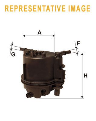 WIX FILTERS Топливный фильтр WF8322